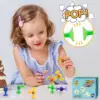 Small Bees Suction Cup Toys Set,Soft Building Blocks Pop Sucker,Parent-child Interactive Game, Window Bath Toys 2