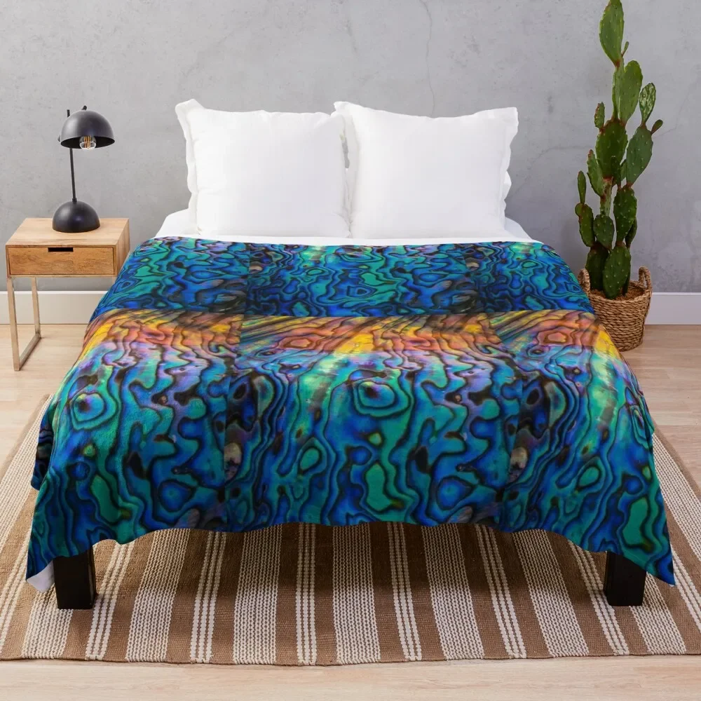 

Paua Throw Blanket Warm Weighted Summer Thermal Blankets