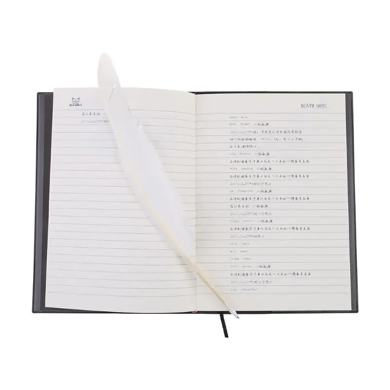Neues Death Note Cosplay-Notizbuch und Federstiftbuch, Animationskunst-Schreibtagebuch – Detail 4