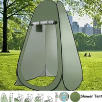 Portable Outdoor Camping Tent Shower Tent Simple Bath Cover Changing Fitting Room Tent Mobile Toilet Fishing Photography Tent 1
