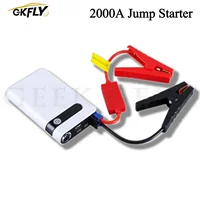 GKFLY High Power 2000A Car Jump Starter 12V Starting Device 44.4Wh Power Bank Car Charger For Car Battery Booster Buster LED