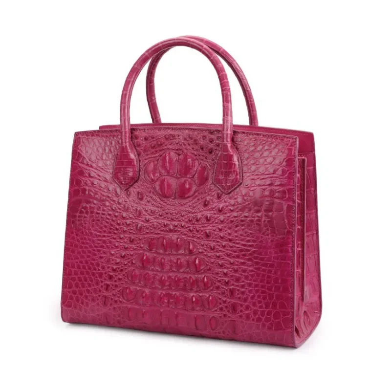 hujingsha Ladies handbag the new crocodile bag for ladies has a large capacity multi-colored ladies cross-body women handbag