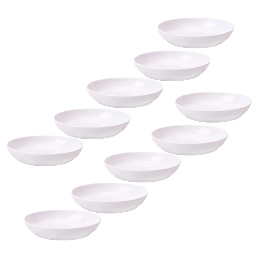 

1 Set 10Pcs Practical Calligraphy Brush Trays Portable Durable Ink Dishes