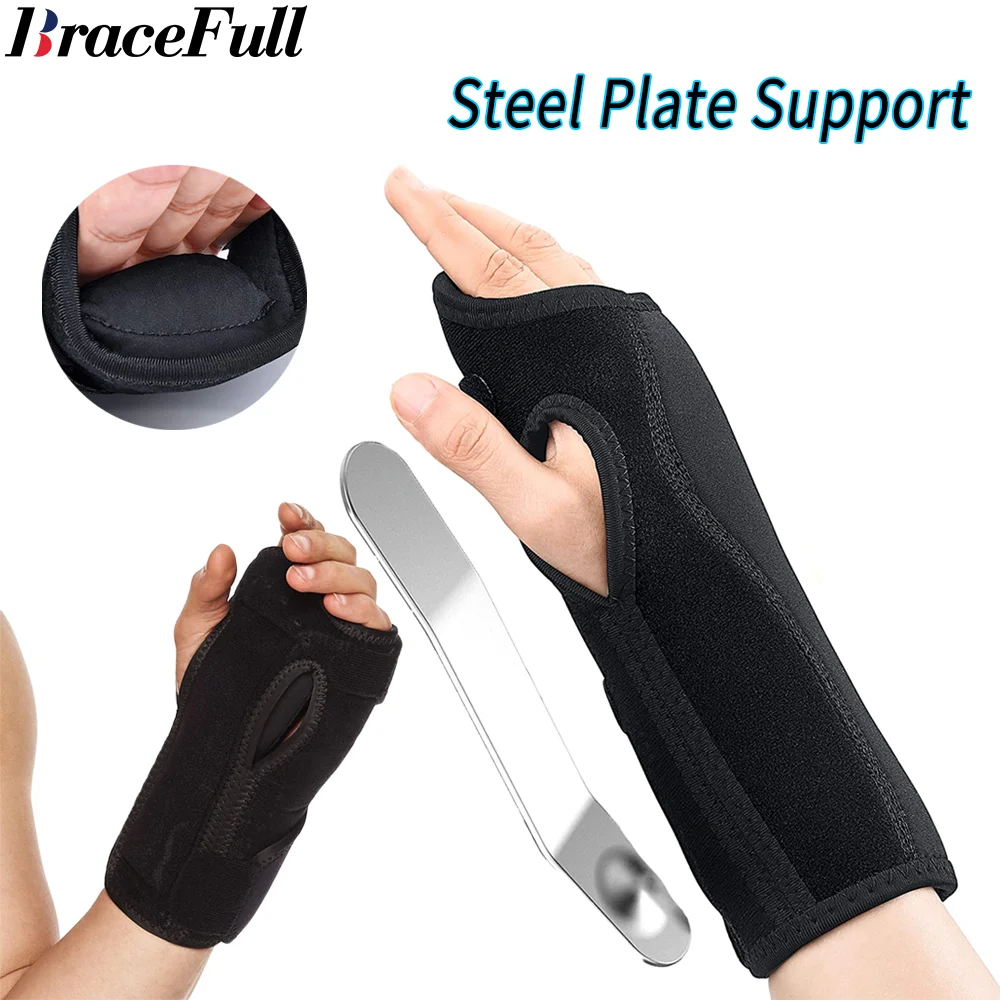 Sprain Wrist Sleeping Carpal Tunnel Wrist Brace Night Support Wrist