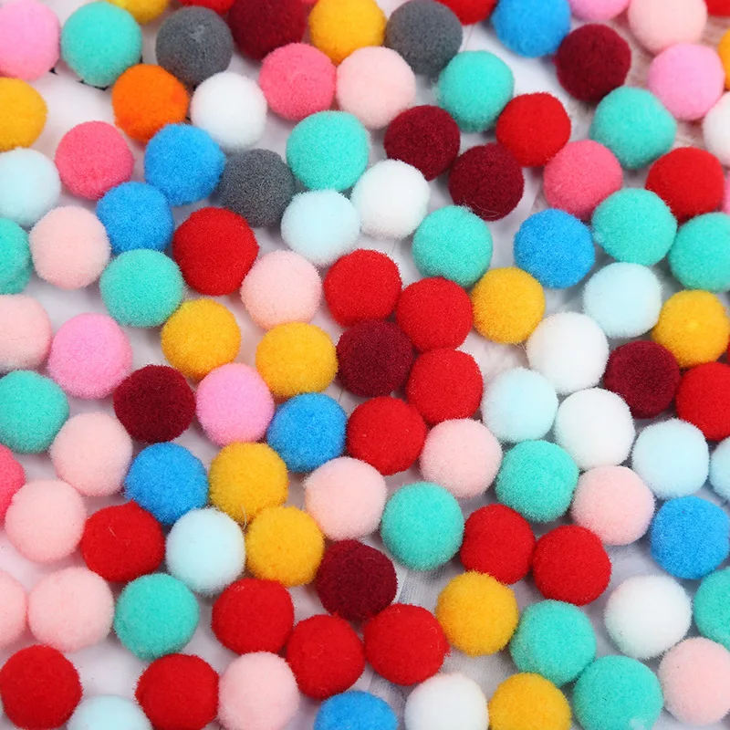 Colorful Fluffy Pom Pom Balls