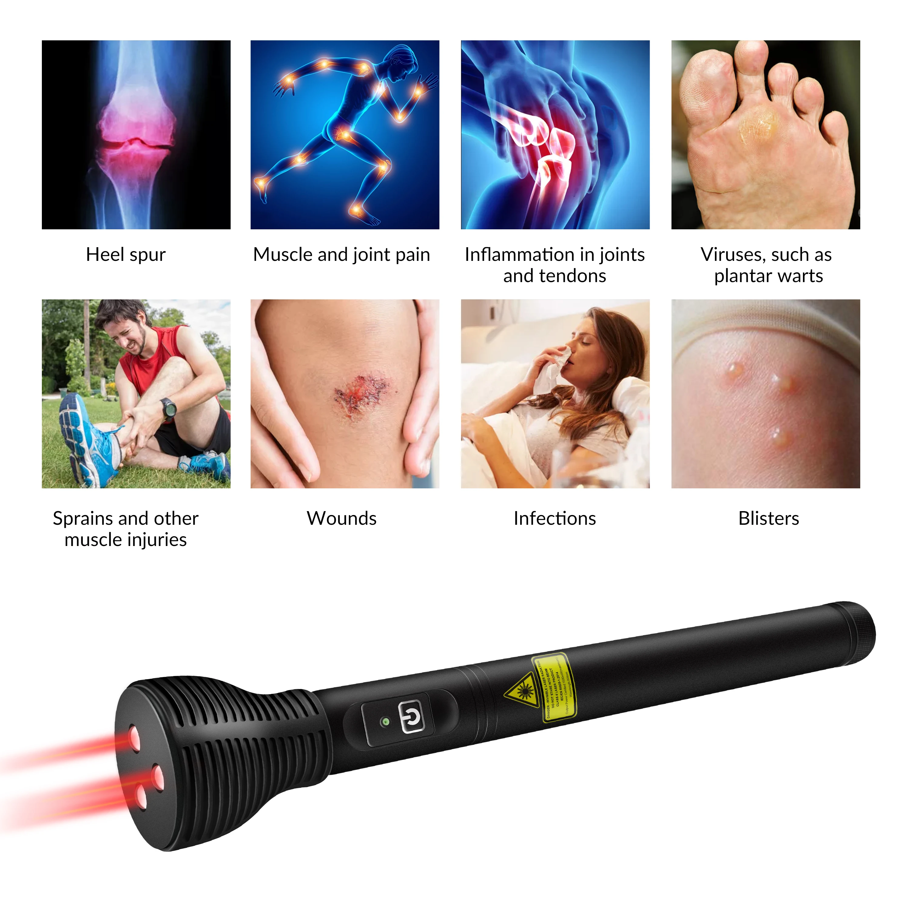 Home Cure Laser Terapeutico Fisioterapia Laser A Freddo A Infrarossi Terapia A Basso Livello Fibromigue Sollievo Dal Dolore Muscolare Articolare Allev