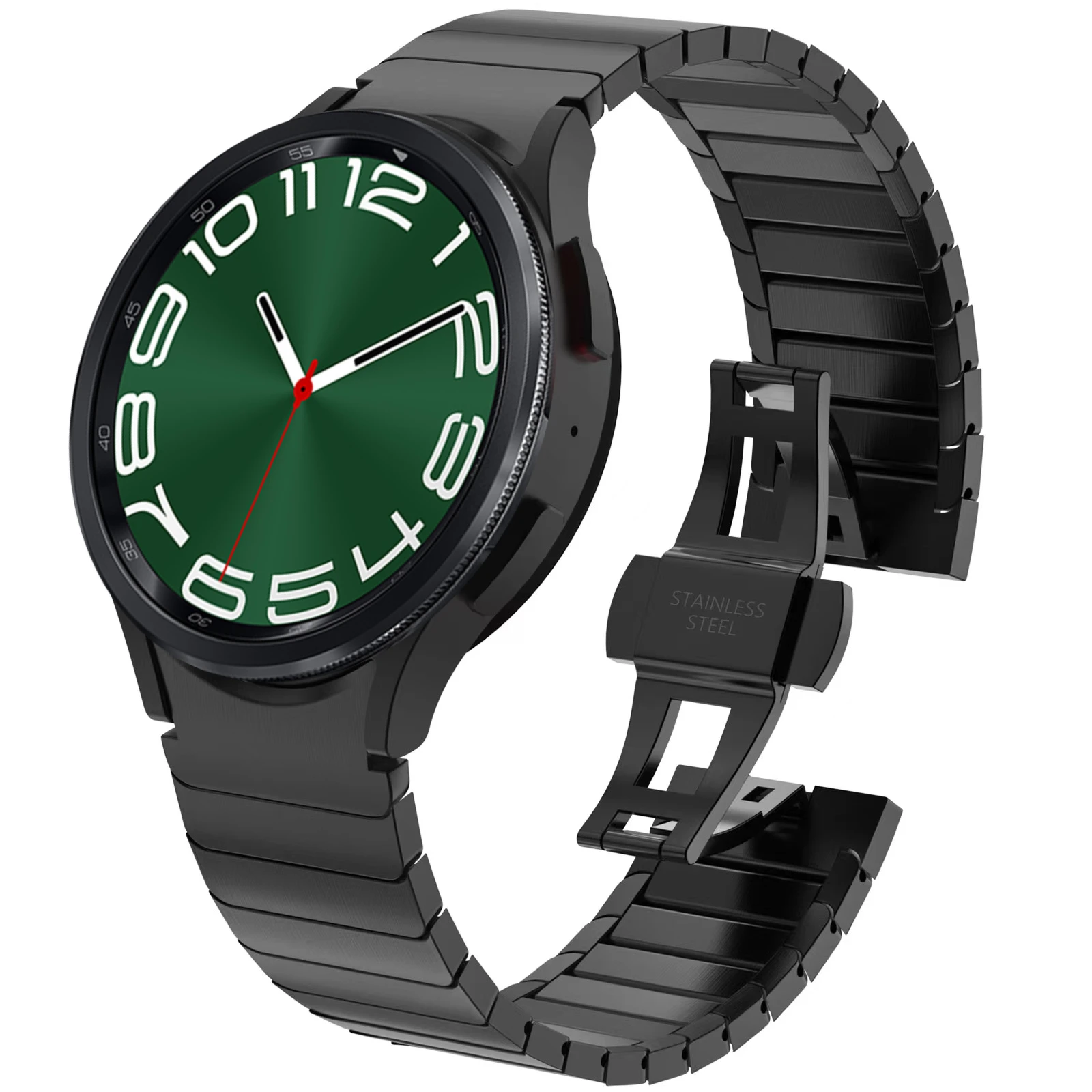 Elegant Stainless Steel Metal Strap