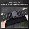 Hydration Belt Running Waist Bag Sports Waist Pouch Running Waist Bag Casual Bag Reflective Belt Bag For Running Hiking Camping 4