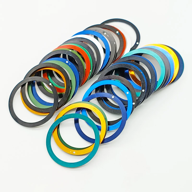 Premium 38mm Diver Watch Bezel Insert - Aluminum Resin Bezel Ring Spare Part