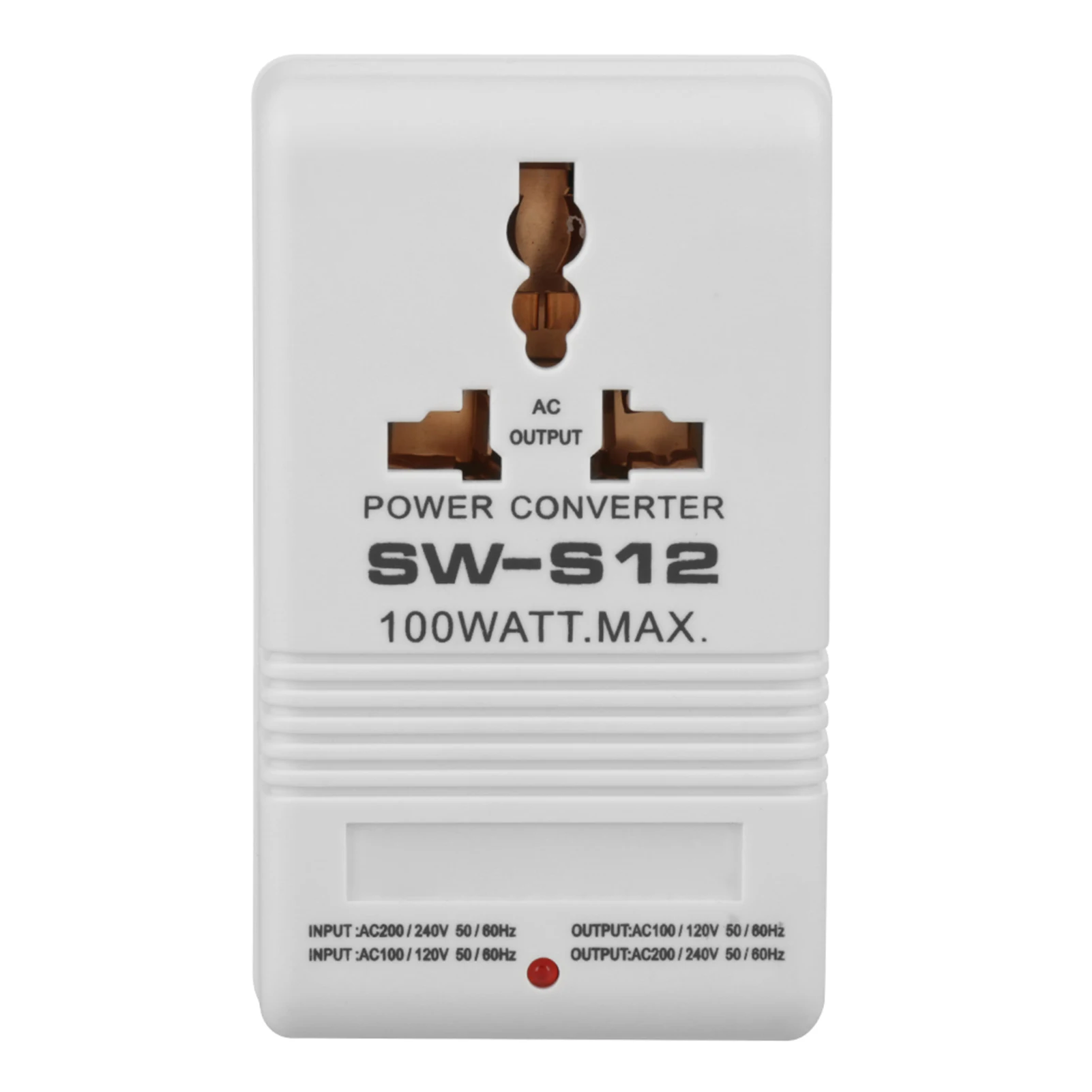 SW-S12 100W 110V/120V to 220V/240V StepUp&Down Voltage Converter Transformer (CN Standard Plug) voltage converter,power transformer