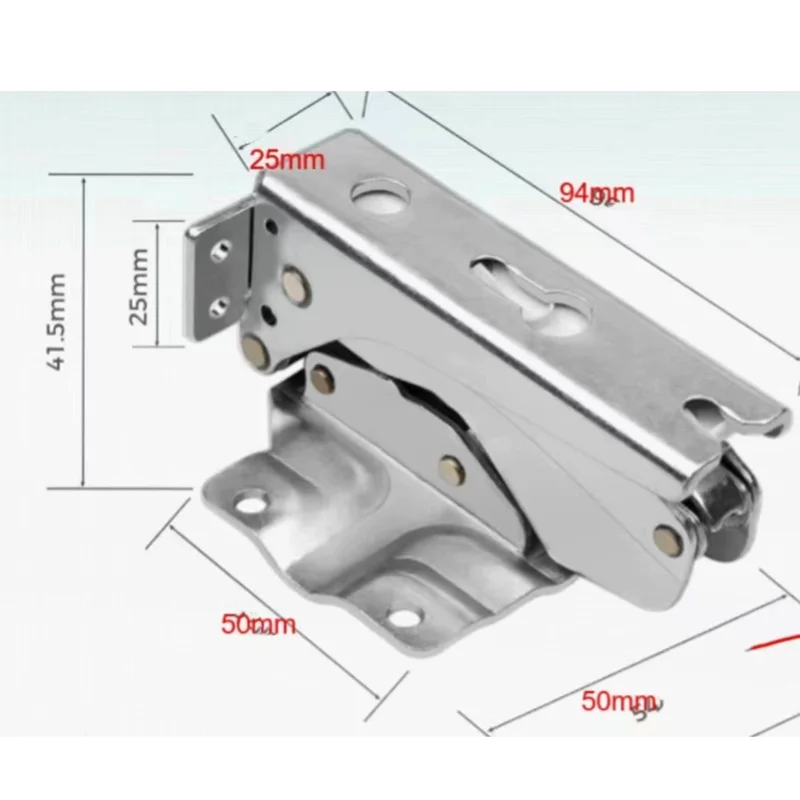 1 Pair OF Refrigerator Door Hinges Home Decoration Embedded Refrigerator Door Hinge Hardware Accessories
