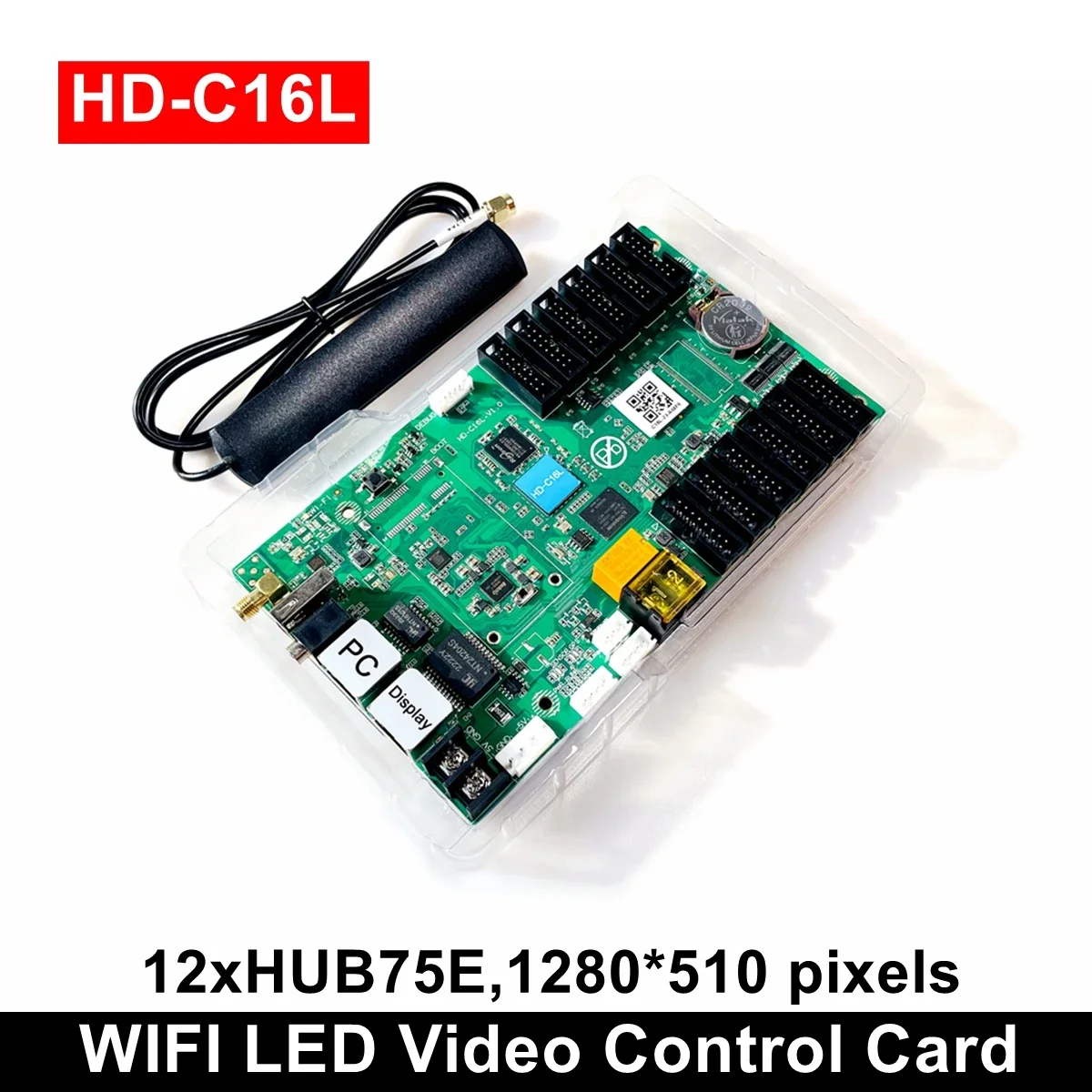 

Huidu HD-C16L Replace HD-C16C WIFI Asynchronous Indoor Outdoor LED Video Display Card