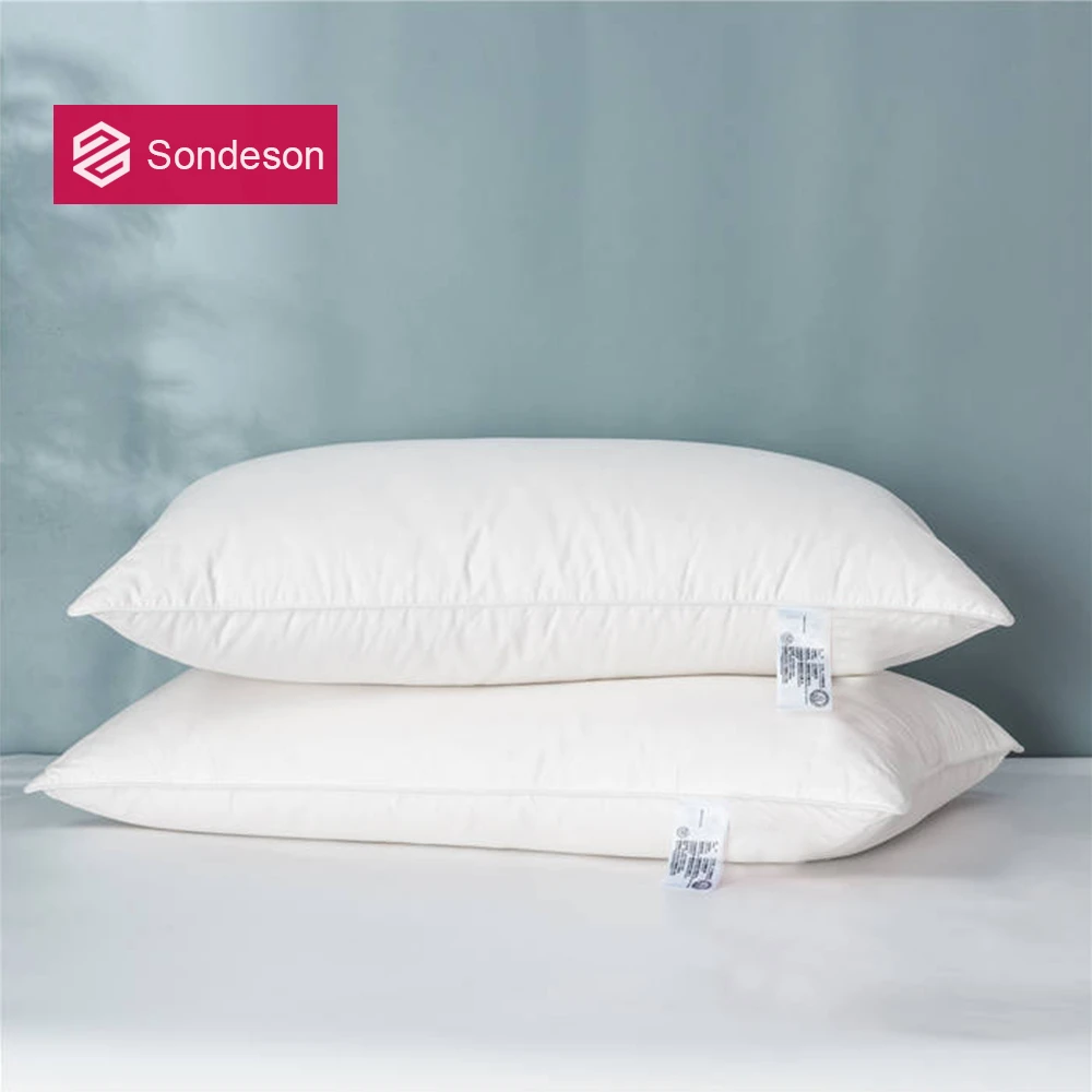 Sondeson Luxury 100 Goose Down Pillows Neck Pillows For Sleeping
