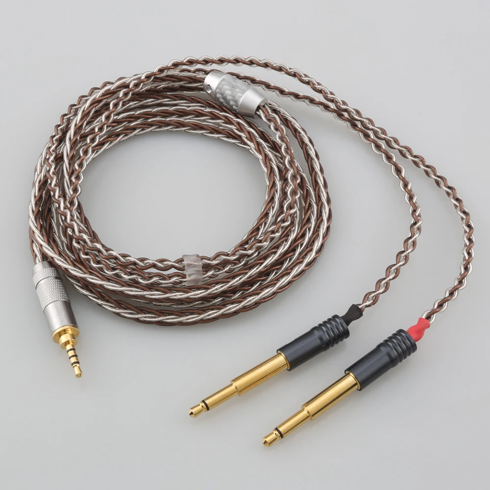

Сбалансированный 8-жильный плетеный кабель для наушников Meze 99 Classics, 2,5 мм, 3,5 мм, 4,4 мм