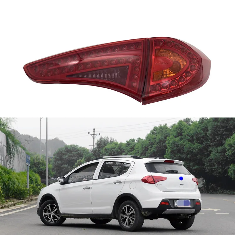 

For Lifan X50 Auto parts LED rear taillight assembly rear combination taillights reversing lights brake lights Turn signal