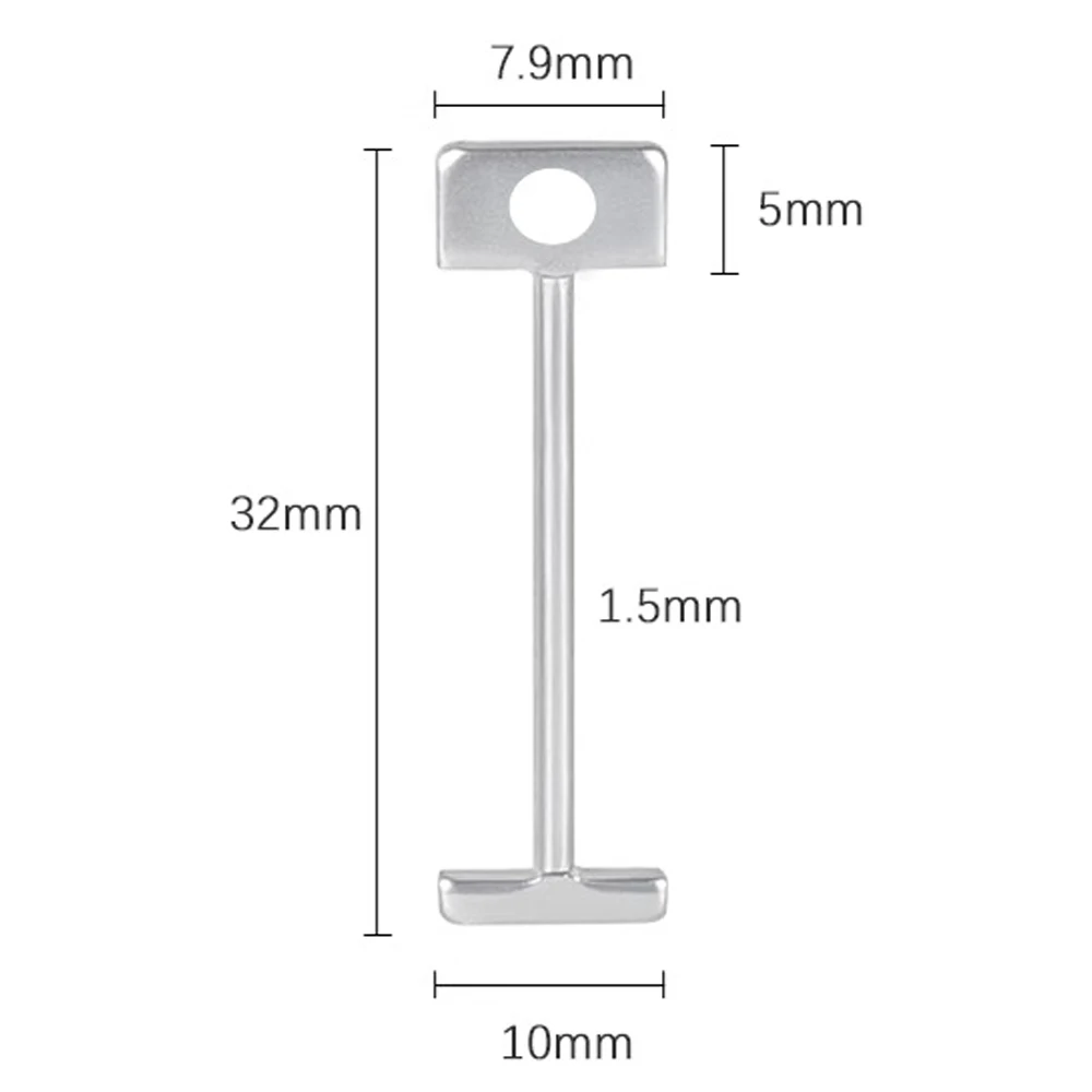 50-200pcs Floor Wall Replace Steel Needle Nails for Tile Leveling System Ceramic Leveler Tiles Laying Construction Tools tile spacers tile leveling clips tile leveling tools floor leveling pins