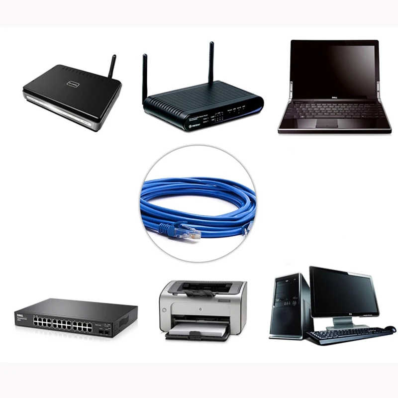 1pc RJ45 CAT6 8P8C  ÷ ̴ ġ Ʈũ Lan ̺ پ  1M 2M Ķ Ȩ ǽ  ̺