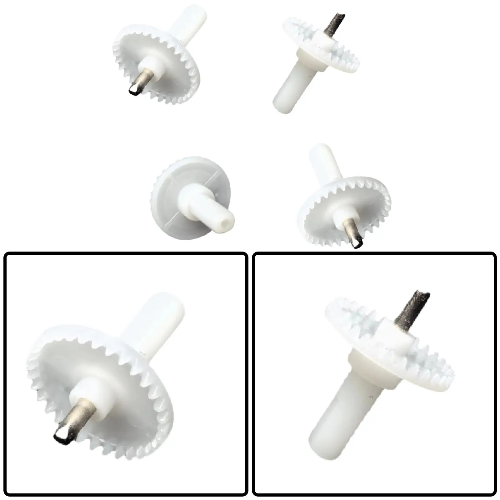 E58 Drone Gears,White Gears,Power Transmission,Hobbies Games,RC Toys Drone Accessories Parts,Small Gears for Small Motor
