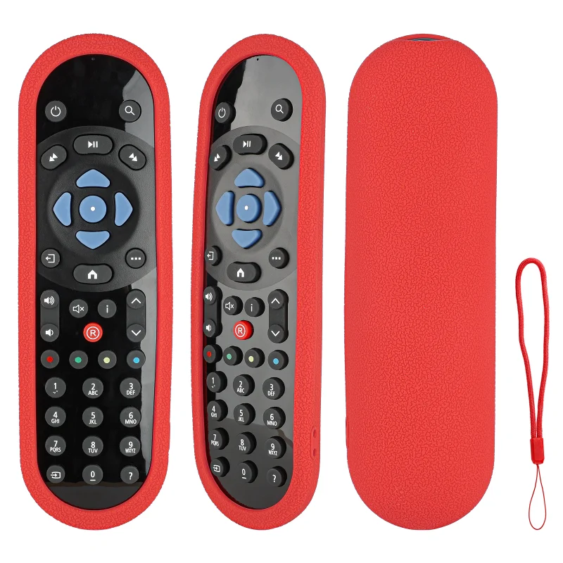 Silicone Shockproof Remote Control Case with Lanyard