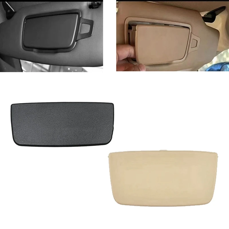 Car Sun Visor Vanity Mirror Cover 981731031360F7 For Porsche 718 911 Boxster Carman 2013- Make-Up Mirror Panel