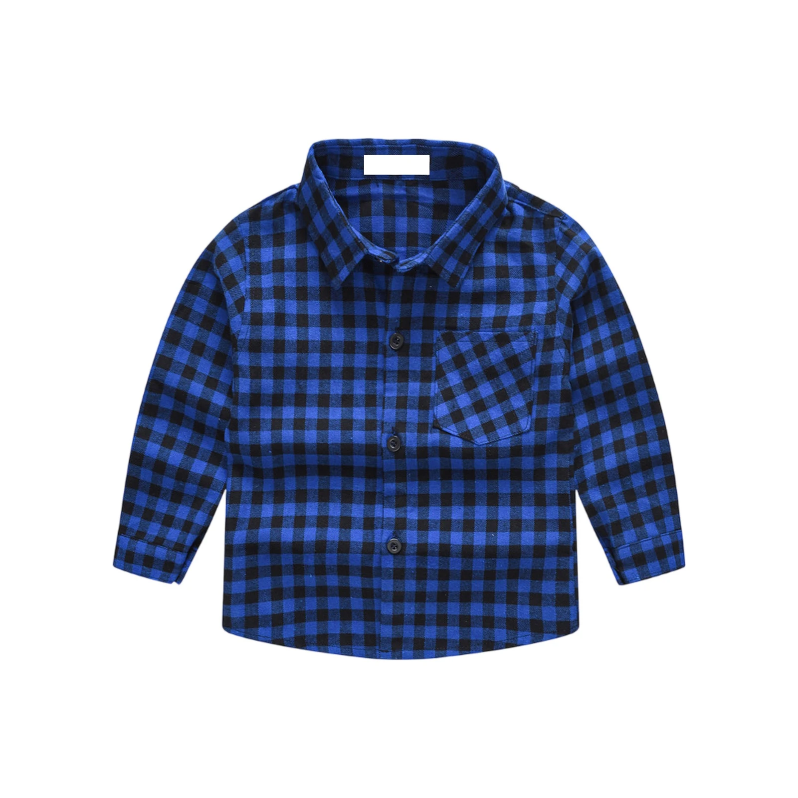 قمصان خريفية مخططة بأكمام طويلة للأطفال، زي عصري للأولاد الكبار، ملابس كلاسيكية بنقشة مربعات، قطعة علوية أنيقة