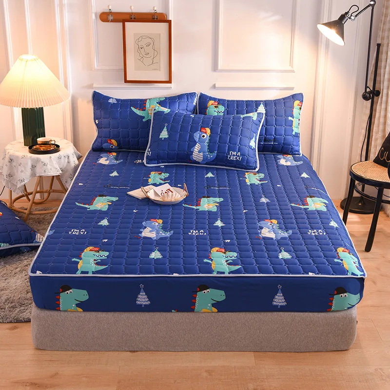 

Four Seasons Universal Bed Cover Thickened Fitted Sheet Protector