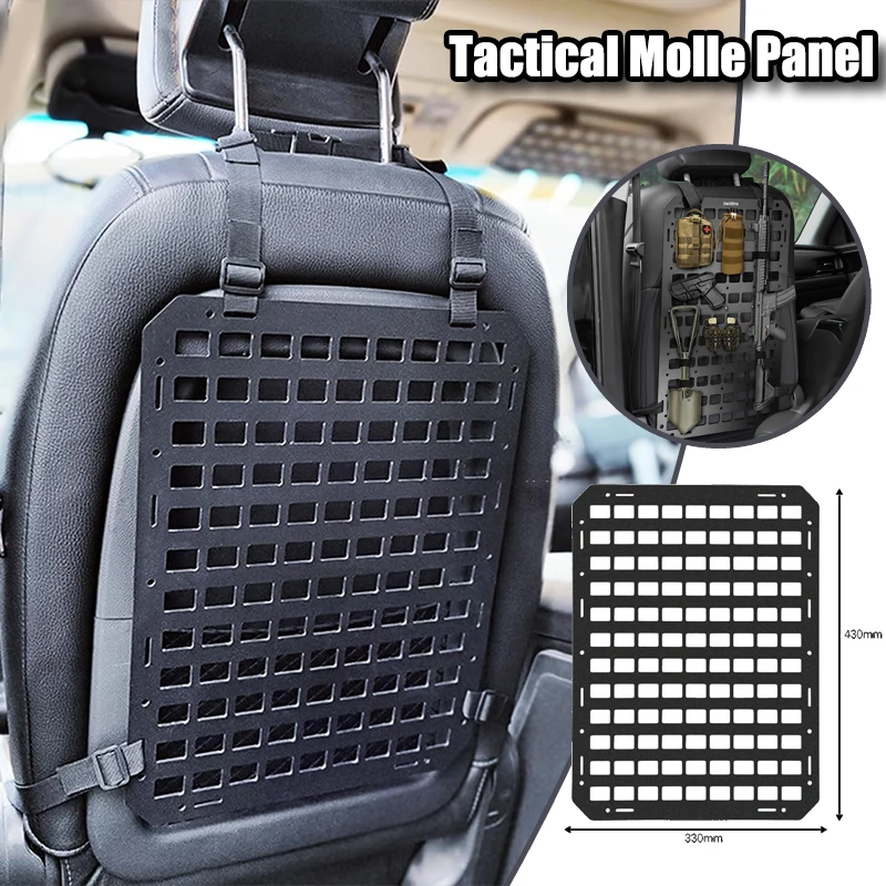 Sonhomay Organizer tattico per sedile posteriore, borsa portaoggetti