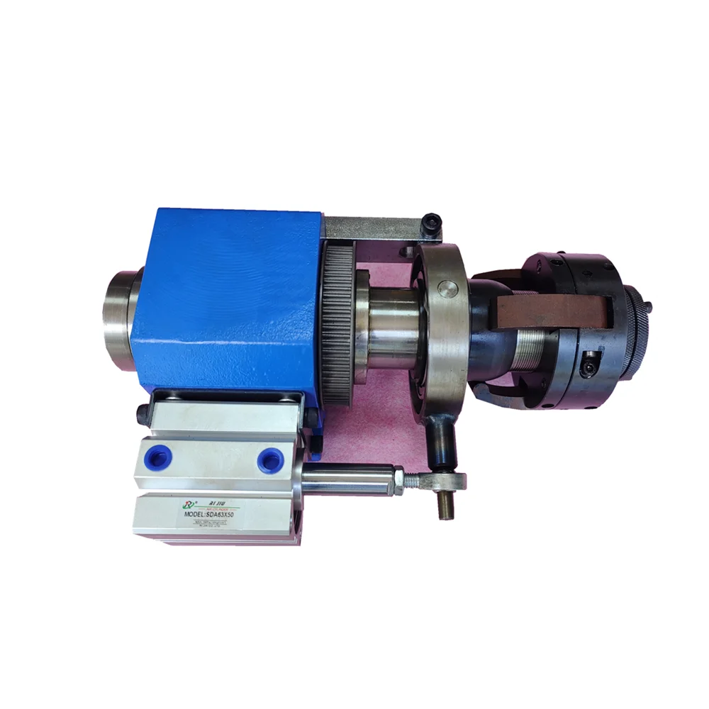 Rotary spindle pneumatic chuck seat, 0640 spring chuck, machine tool