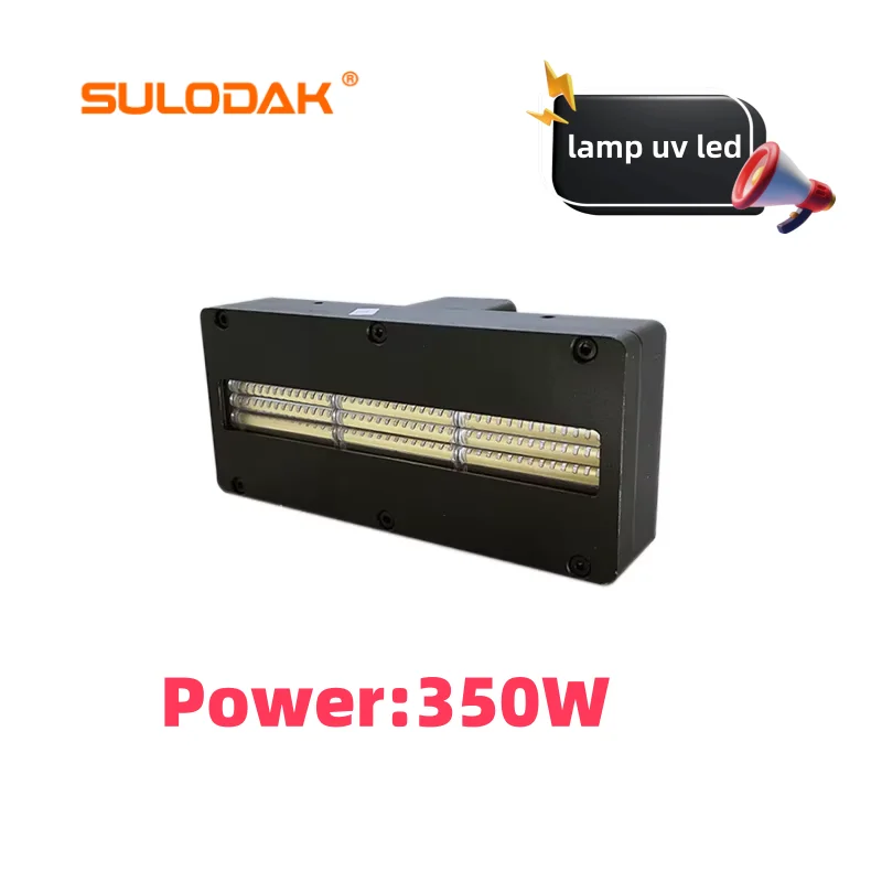 고출력 수냉식 경화 건조 램프 G5 G6 Epson I3200 5세대 7세대 듀얼 로우 프린트헤드 UV 프린터 LED UV 바니시 램프
