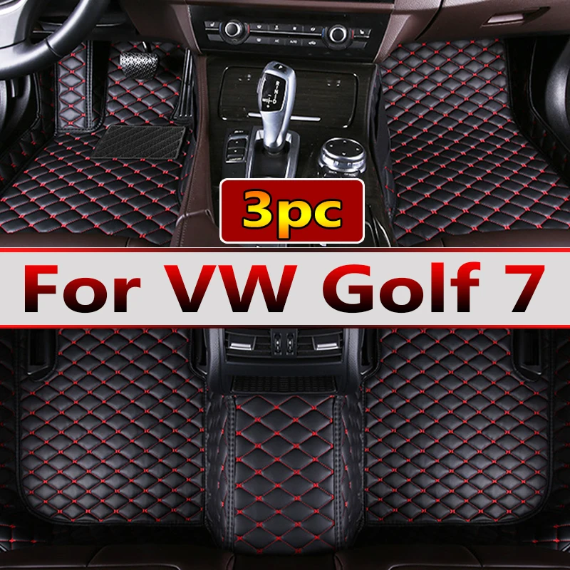 Car Floor Mats For Volkswagen VW Golf 7 7.5 GTE GTD GTI 20122020