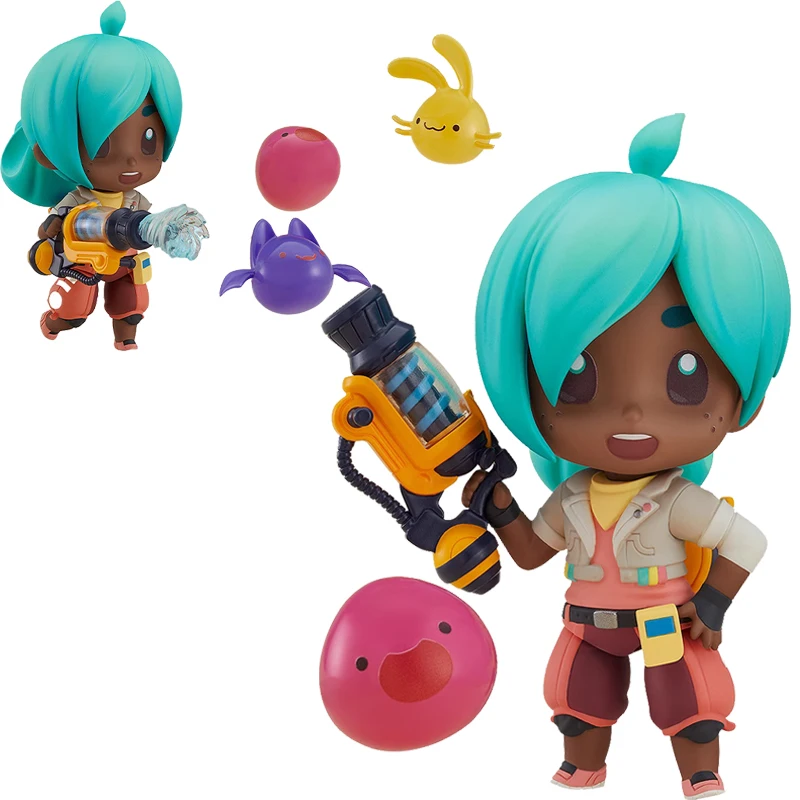 

In Stock Original GOOD SMILE GSC 2007 NENDOROID Beatrice Slime Rancher Anime Figure Model Collecile Action Toys Gifts