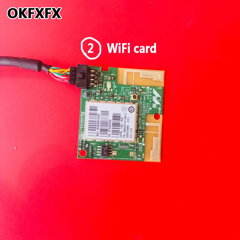 1102W, placa principal, cartão WiFi, CE670-60001, CE668-60001, RM1-7600, CF427-60001