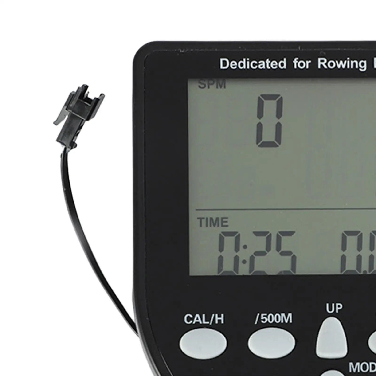 Water Resistance Rowing Machine Counter Timer Multifunctional Monitor Meter for RPM Calories Fan Bikes Fitness Bike