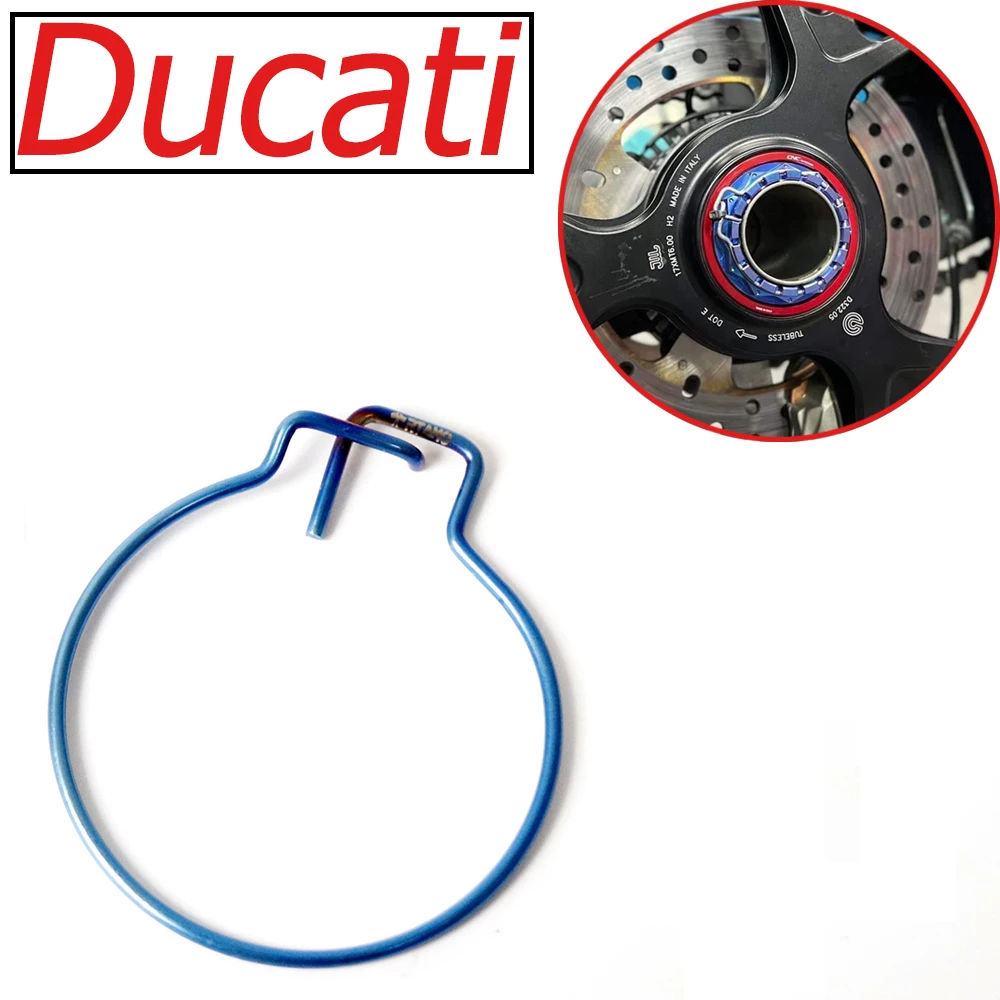 Clipe de Titânio para Ducati Hypermotard 821 Monster 796 Flawlestar-gr5