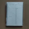 A5 Planning Day Time Management Self Discipline Schedule Book Daily Planner Organizer Study Planner Day Planner Book Notebook 6