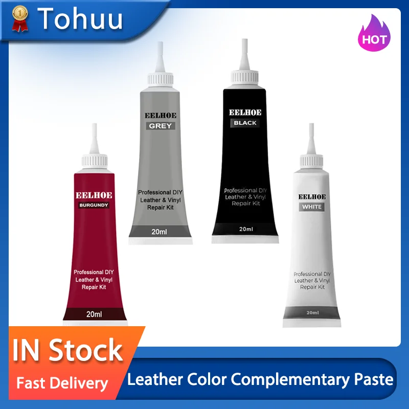 Leather Paint Leather Repair Filler Gel Couches Vinyl & Upholstery Restorer For Car Seats Liquid Scratch Filler