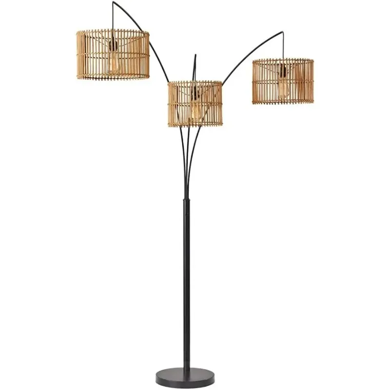 

Adesso 4199-12 Cabana Arc Lamp, Bronze night stand night light