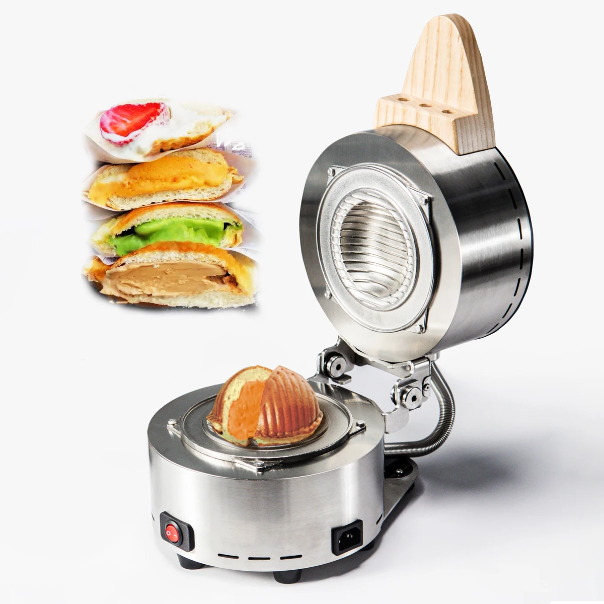 Miles UFO2000 Gelato panini maker sandwich maker other snack machines UFO Burger hot press machine for small business