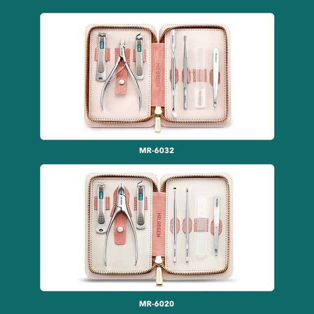 Kit d'Outils de Manucure et Pédicure