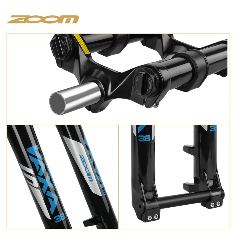 줌 MTB 에어 포크 DH/AM 26/27.5/29인치 쓰루 액슬 M20x110mm 산악 자전거 서스펜션 포크 사이클링 부품 ? ?