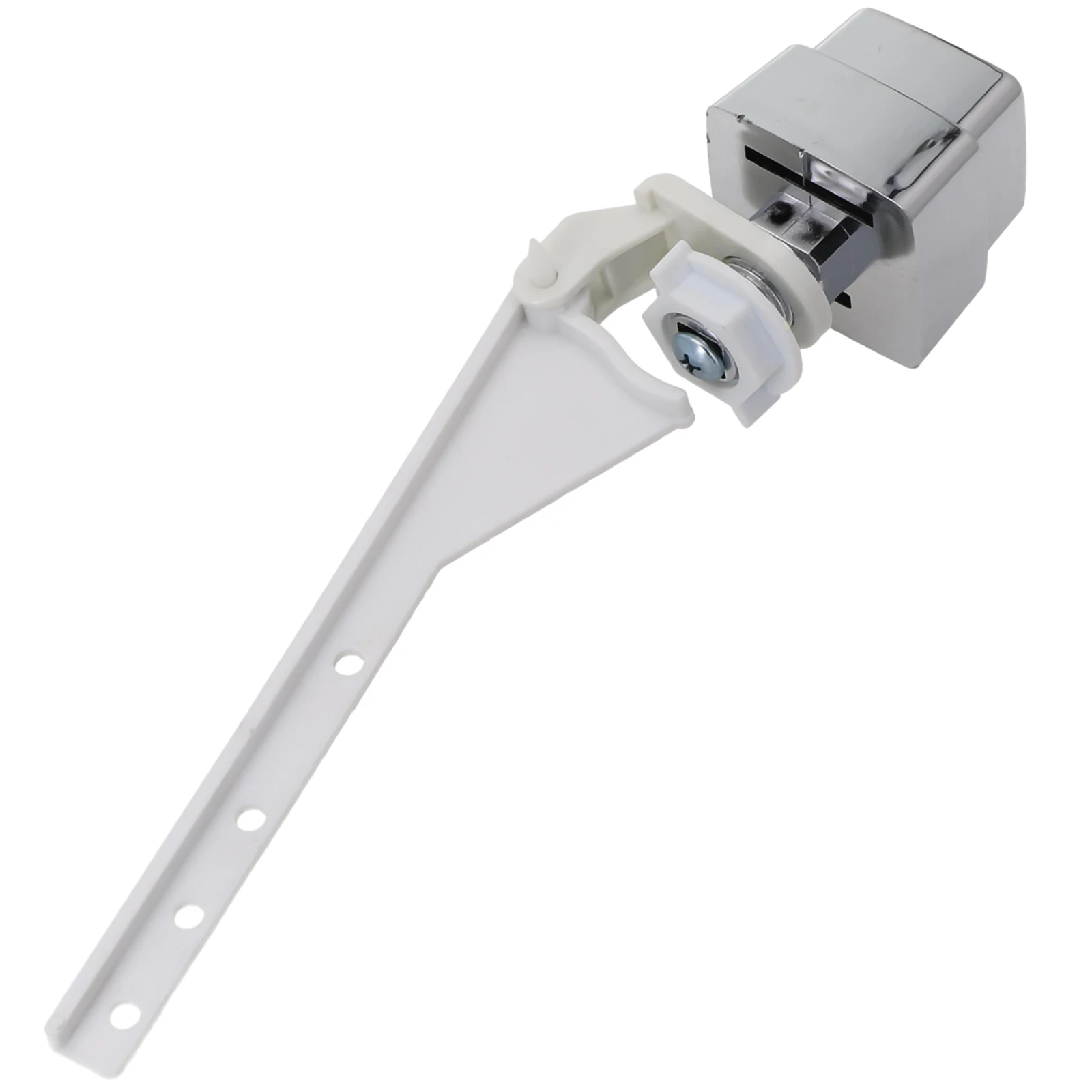 Toilet Handle Toilet Flush Push Button Tank Push Water Tank Fittings ABS Nut Be Current Chrome Side Handle