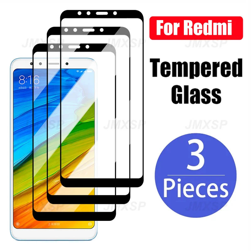 

3 шт. Защитное стекло для Xiaomi Redmi Note 5 5A 4 4X Pro, закаленное стекло для Redmi 5 Plus 4X 5A 6 6A S2 Go K20, защитное стекло