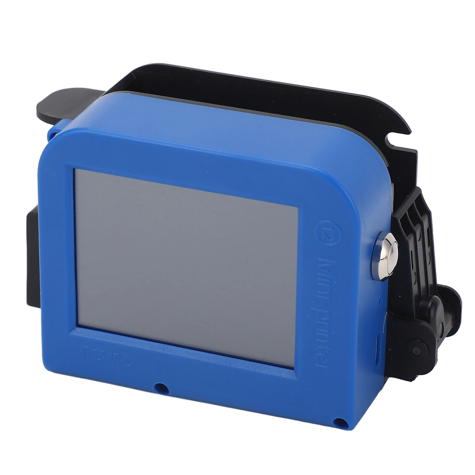 מדפסת תוויות מיני ניידת מדפסת דיו LED מהירה לייבוש מכונת קידוד תוויות מיני עם