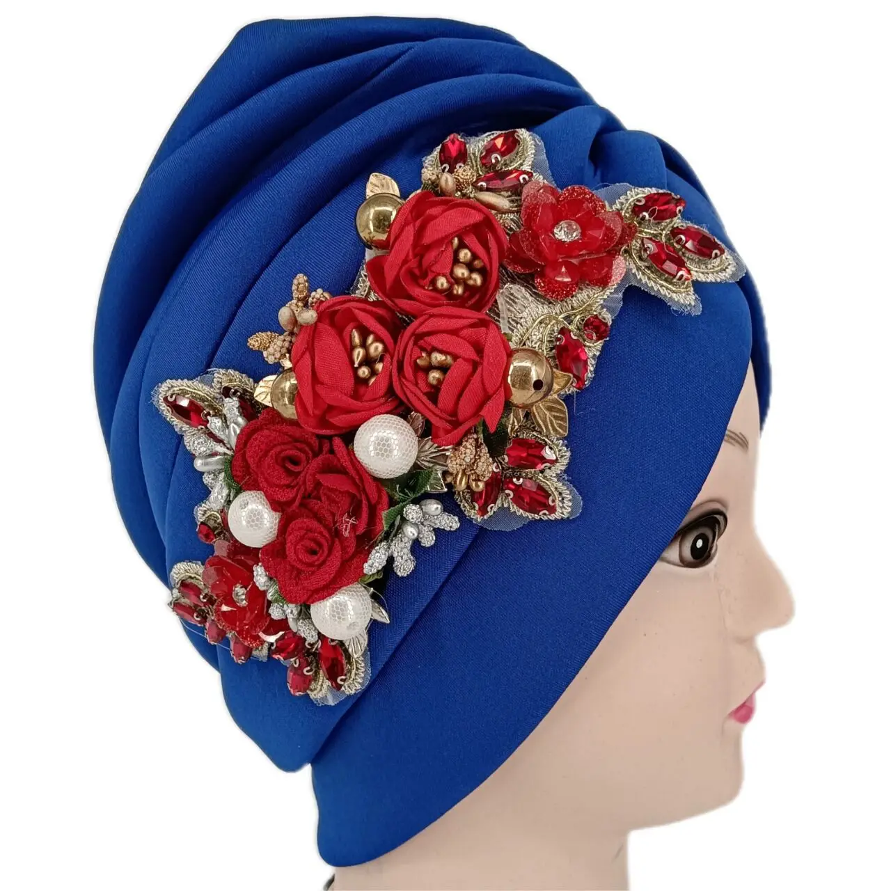 

African Caps African Headtie Summer Fashion African Women Polyester Headtie