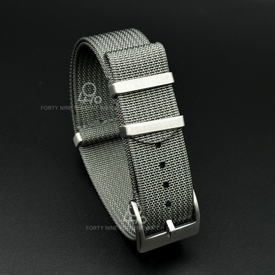 Premium Woven Nylon Fabric Watchband - Versatile One-Piece Design (Multiple Sizes Available)