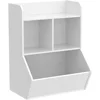 Toy Storage Organizer, 40" Kids Toy Storage Cubby with Bins,Toy Boxes and Storage for Playroom,Bedroom,Nursery School 5
