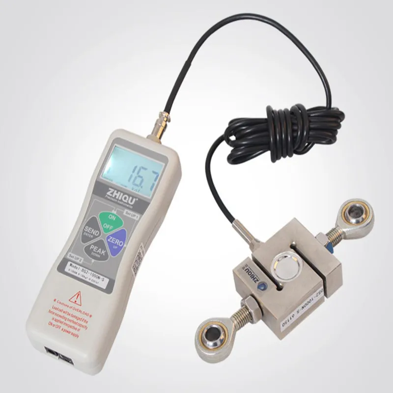 

DS2-1000N/100kg High Precision Digital Display External Push-pull Dynamometer External Dynamometer