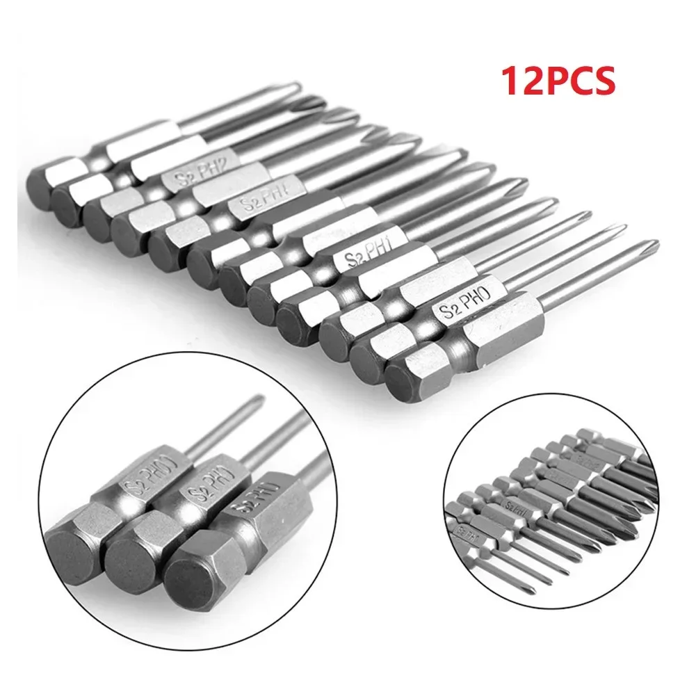 Magnetic Screwdriver Set 12Pcs PH Cross Screwdriver Bits For Small Appliances And Precision Apparatus