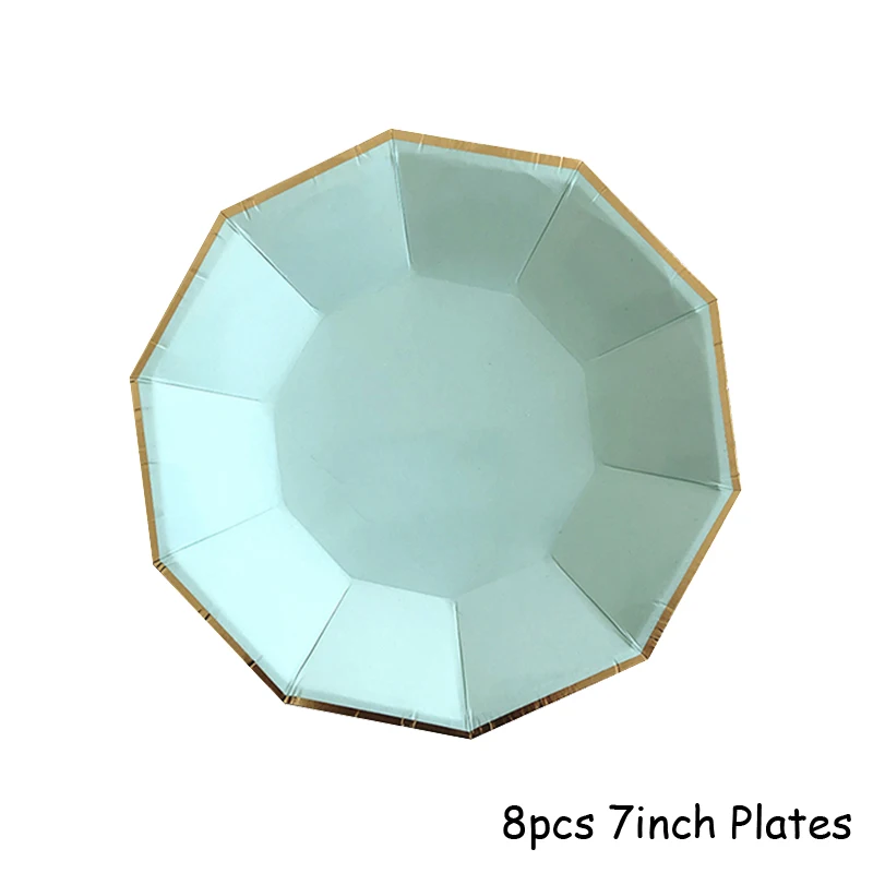 8pcs 7inch Decagon