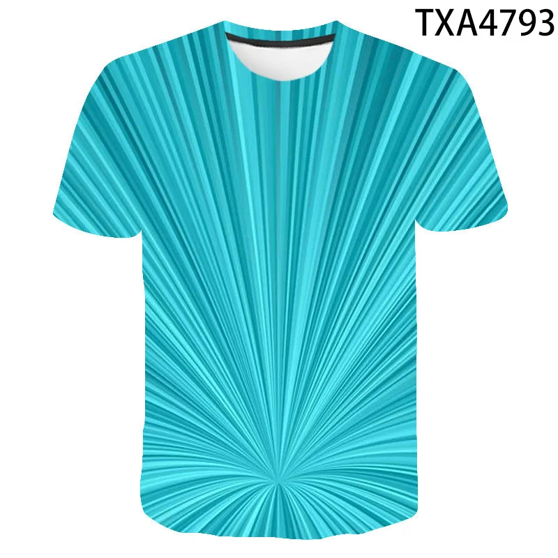 

3D T Shirt Three Dimensional Vortex Men Women Children Harajuku T-shirt 3D Printed Summer Casual Funny Boy Girl Tops Cool Tees